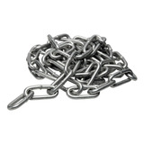Kit 5 Metros Corrente 3,5mm Galvanizada 5 Metros Para Calha