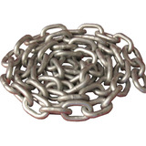 Kit 5 Metros Corrente Calibrada 6mm Galvanizada Guincho Ânco