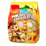 Kit 5 Moeda Chocolate Bel 500g (+- 130 Moeda Cada Pct)