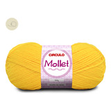Kit 5 Novelos Lã Mollet 100g - Círculo Para Croche Trico 