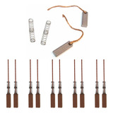  Kit 5 Pares Escovas Regulador De Voltagem 24v Bx-123