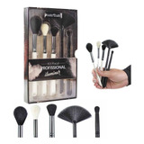 Kit 5 Pincéis Macrilan Profissional Esfumar Pincel