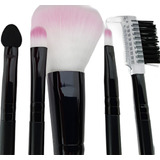 Kit 5 Pincéis Para Maquiagem Profissional Macrilan - Kp5-28
