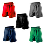 Kit 5 Shorts Jogador Calção De Jogador Com Sunga 