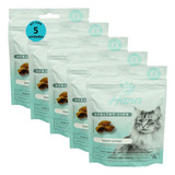 Kit 5 Snacks Hana Healthy Cat Sensations Gatos Adultos- 60g
