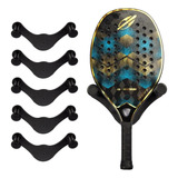 Kit 5 Suporte De Parede Para Raquete De Beach Tennis Tênis
