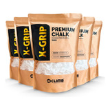 Kit 5 Und X-grip Premium Magnésio Granulado 300g 4climb
