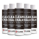 Kit 5 Unid Clean Chalk Magnésio Líquido Esporte 4climb