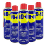 Kit 5 Wd40 Óleo Spray Multiuso Desengripante Lubrifica 300ml