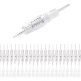 Kit 50 Agulhas Micropigmentação Dermografo De Rosca