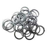 Kit 50 Anéis Elástico Externo E-15 Inox 420 Din 471