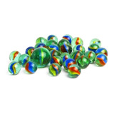 Kit 50 Bolinhas Gude Colorida American Importada Raridade