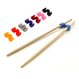 Kit 50 Clip Adaptador Para Hashi Comida Oriental Sushi