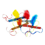 Kit 50 Gargantilhas Carnaval Pena Pet Cão Gato Banho Tosa