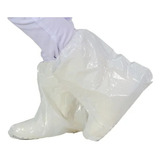 Kit 500 Bota Plastica Propé Cano Curto Com Elástico