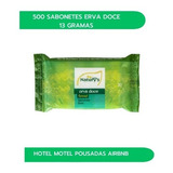 Kit 500 Mini Sabonete 13g Erva Doce Hotel Motel Pousada 