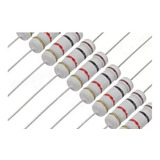 Kit 50un Resistores 2w De Potência Escolha 1 Valor Ohmico