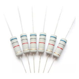 Kit 50un Resistores 3w De Potência Escolha 1 Valor Ohmico