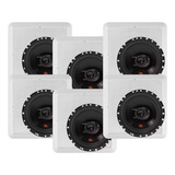Kit 6 Arandela Com A F Jbl Flex 55w Universal Teto Gesso Nf
