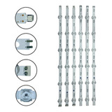 Kit 6 Barras De Led Un50tu8000 Un50tu7000 Un50tu7020