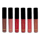 Kit 6 Batom Liquido Matte Velvet Erick Neto Mia Make