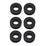 Kit 6 Borrachas De Fixação Tampa Lateral Suzuki Yes 