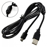 Kit 6 Cabos Usb Para Carregar Controle De Ps3 Com 2 Mts