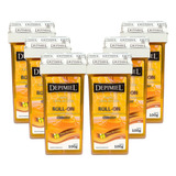 Kit 6 Ceras Roll-on Refil Depilatória Clásisca Mel Depimiel
