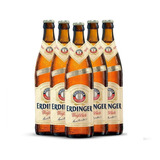 Kit 6 Cervejas Importadas Alemã Erdinger Weissbier - 500 Ml