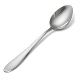 Kit 6 Colher De Jantar Aço Inoxidável Prata Polimento Tecnol