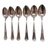 Kit 6 Colheres De Sopa Hércules Classique Antigas.