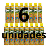 Kit 6 Espumas Carnaval Spray Festa Diversão Infantil Folia