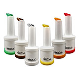 Kit 6 Garrafas De 500ml Para Barman E Drinks