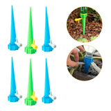 Kit 6 Irrigadores Gotejador Regulável Vasos Plantas Jardim