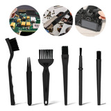 Kit 6 Limpeza Escova Pincéis E Pinça Anti-estático