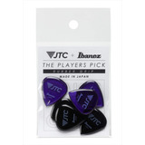 Kit 6 Palhetas Ibanez Jtc Pick Series Rubber Grip 2.50mm