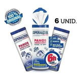 Kit 6 Pano Limpeza Umedecido Higiene Multiuso Colperalcool