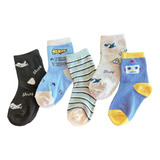 Kit 6 Pares De Meias Masculino Infantil Menino