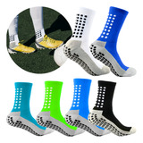 Kit 6 Pares Meia Esportiva Antiderrapante Futebol Academia