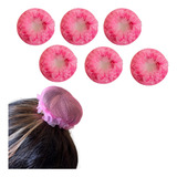 Kit 6 Pçs Redinha De Ballet P/ Coque Sofisticada Graciosa