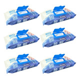 Kit 6 Pcts Toalha Umedecida Geriátrica Sem Álcool Atacado