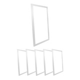 Kit 6 Plafon Painel Led Embutir 30x60 36w Luz Frio