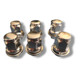Kit 6 Porcas De Roda C/ Arruela Cromada Hilux Todas