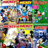 Kit 6 Revistinhas Gibis Quadrinhos Mickey Mouse Disney 04