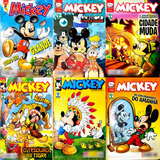 Kit 6 Revistinhas Gibis Quadrinhos Mickey Mouse Disney 06
