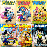Kit 6 Revistinhas Gibis Quadrinhos Mickey Mouse Disney 08