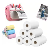 Kit 6 Rolos De Papel Térmico Para Câmera Infantil Impressora