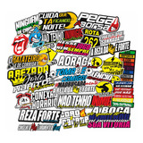 Kit 6 Super Cartelas De Adesivos Carro Moto Caminhão Bike