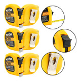 Kit 6 Trenas Curta De Aço 3 Metros Alta Qualidade - Vonder