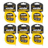 Kit 6 Trenas De Aço 5 Metros X 19,0mm Econômica - Vonder